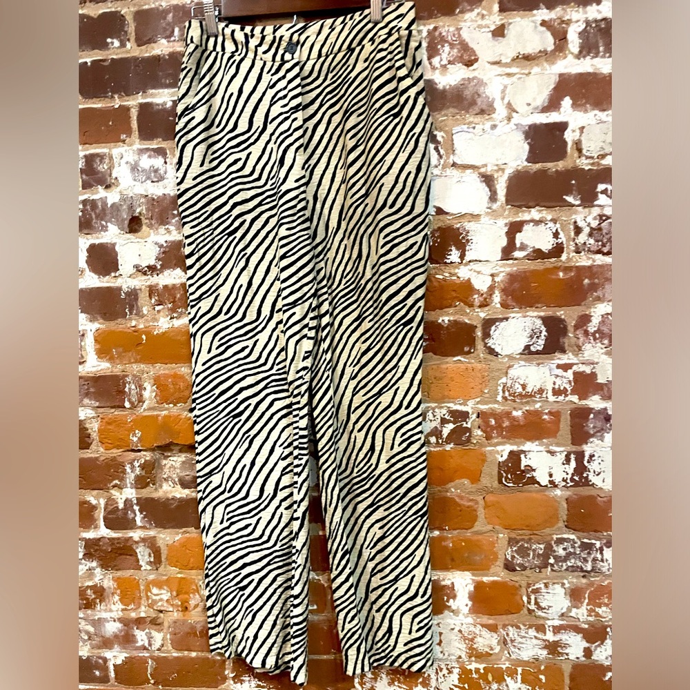 Zebra slacks. Size. medium